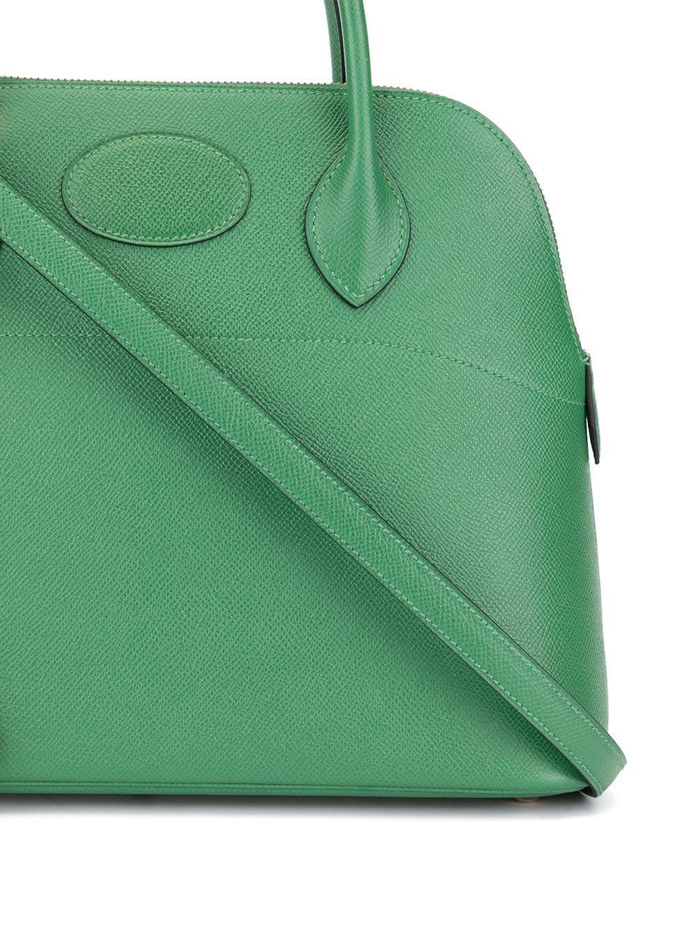 Hermes Bolide Womens Handbags, Green