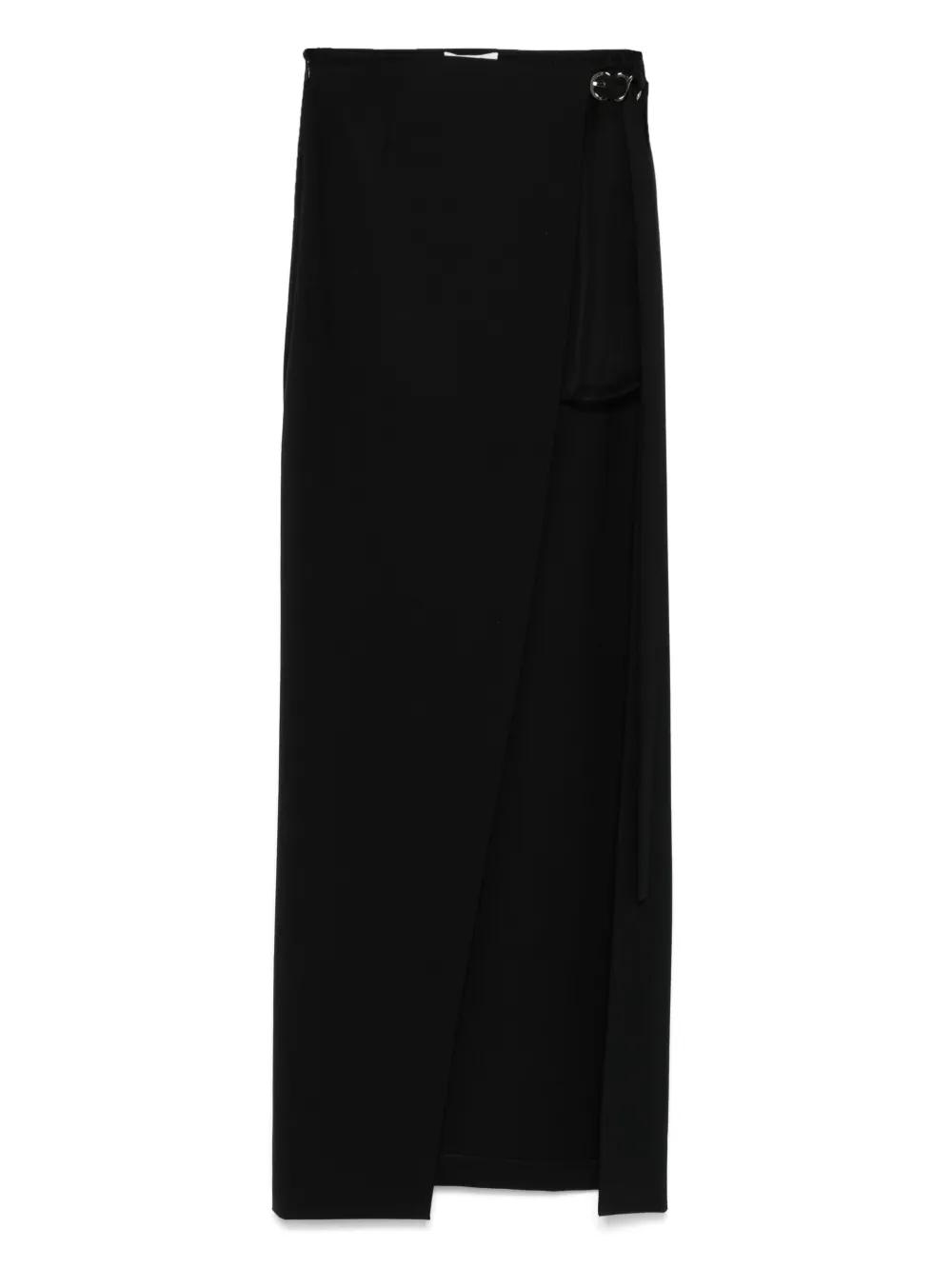 ワンピース NENSI DOJAKA Women Mid Skirts NDAW23KT033 BLACK Nensi Dojaka Skirts for Women | Online Sale up to 83% off | Lyst