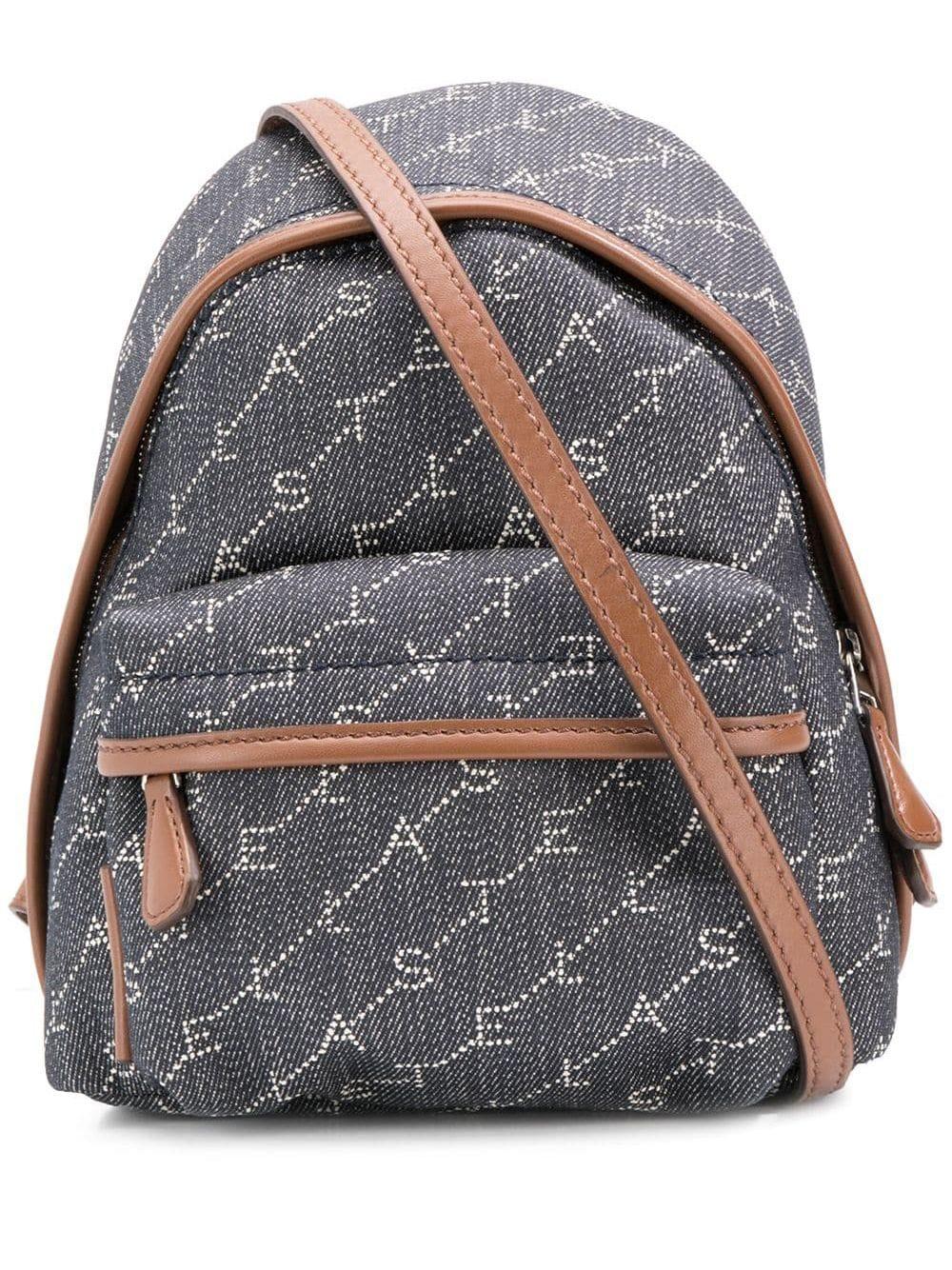 stella mccartney mini monogram backpack