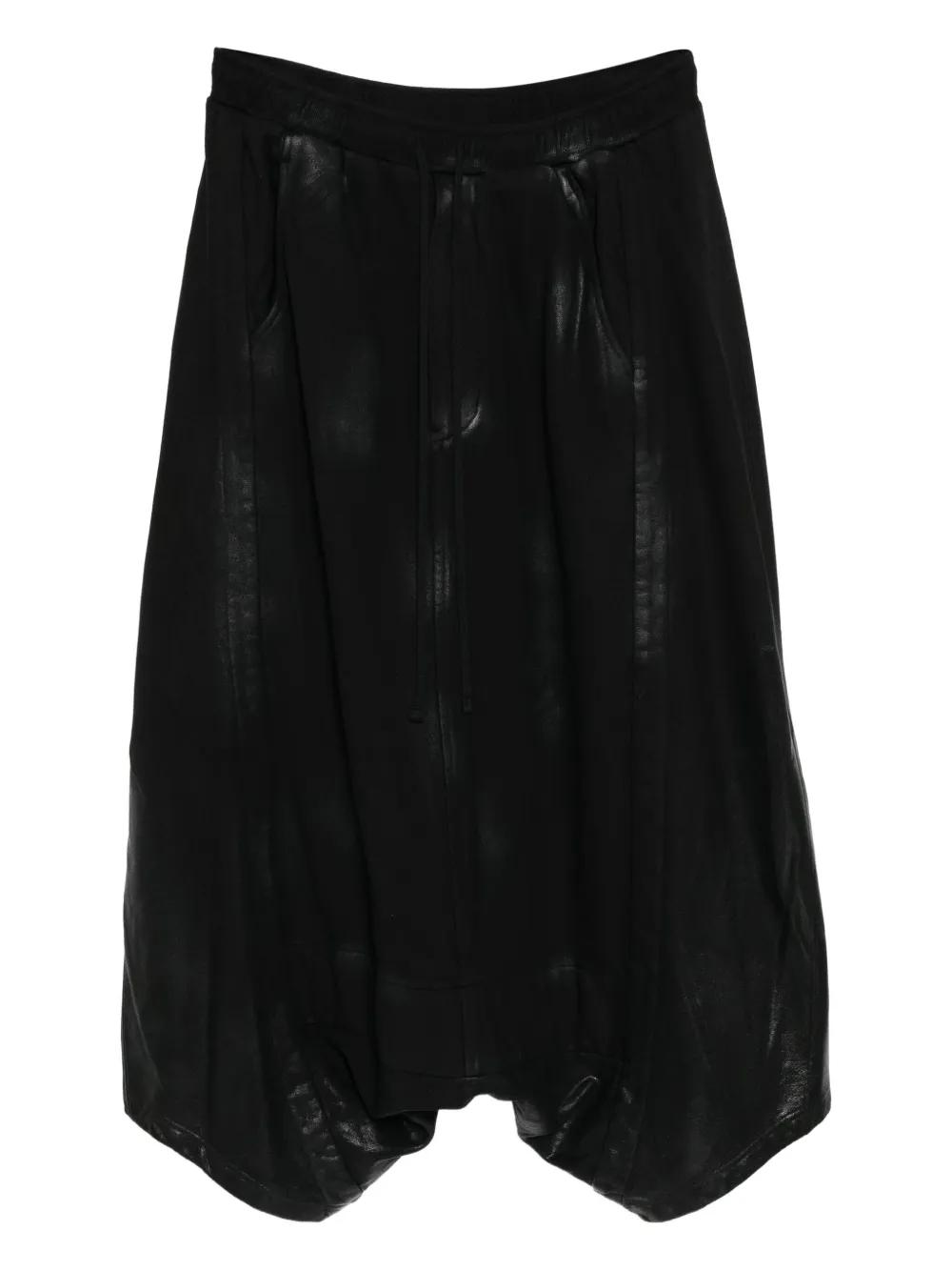 Julius Drop-Crotch Pants in Black for Men | Lyst