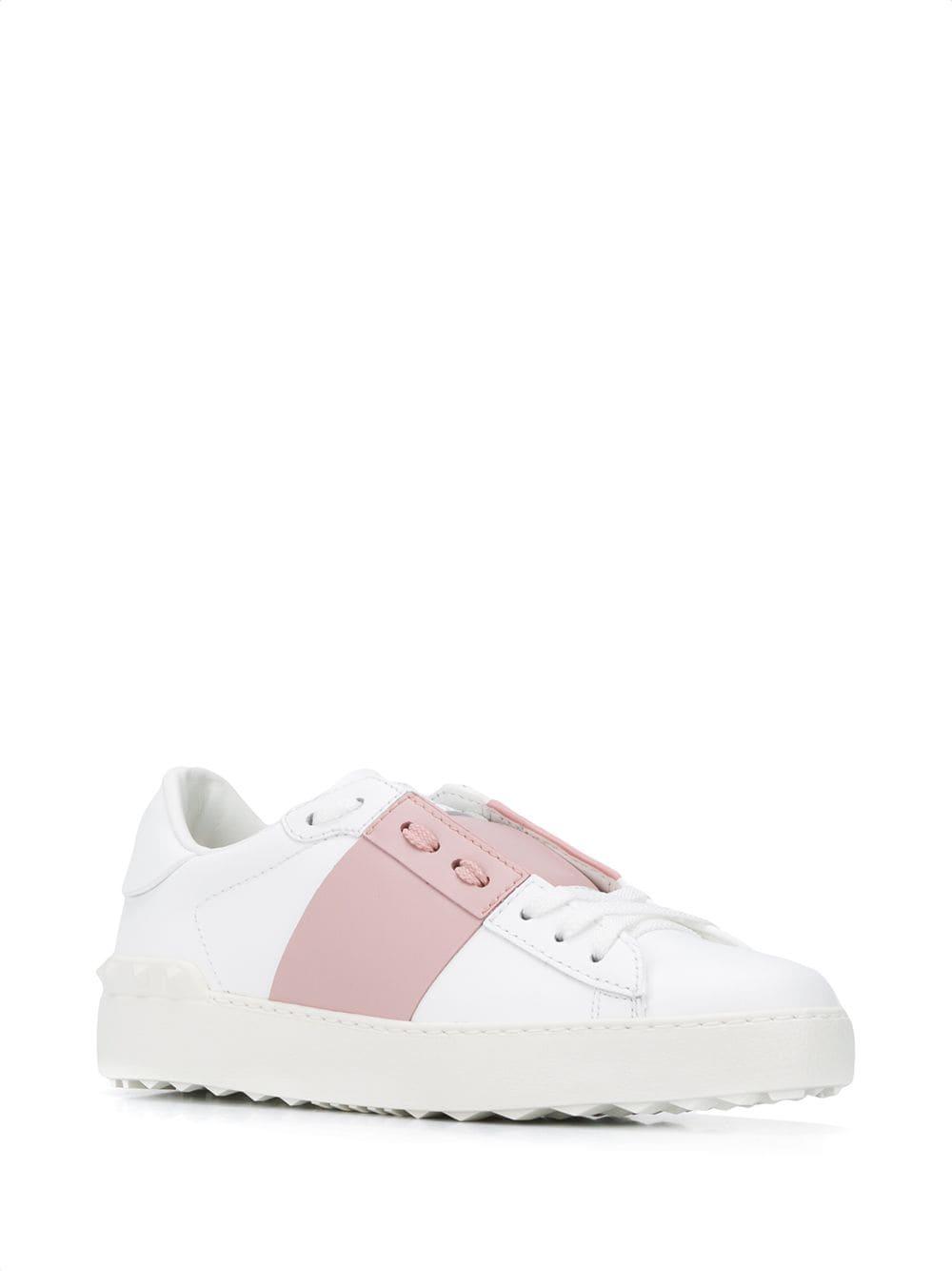 valentino open band trainers