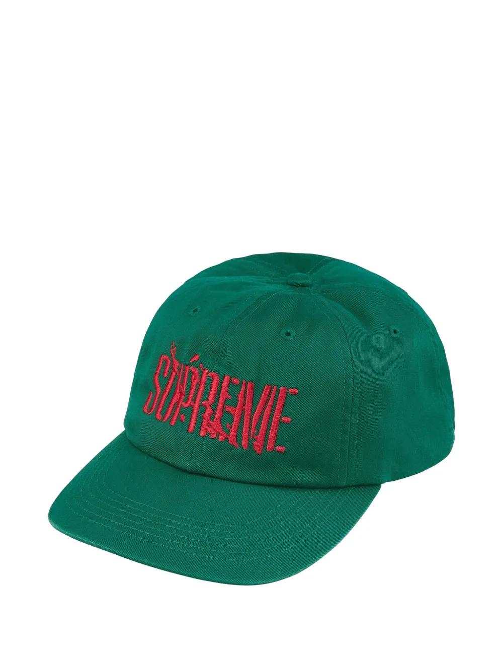 Supreme Splatter 6-Panel Baseball Cap in Green for Men | Lyst UK