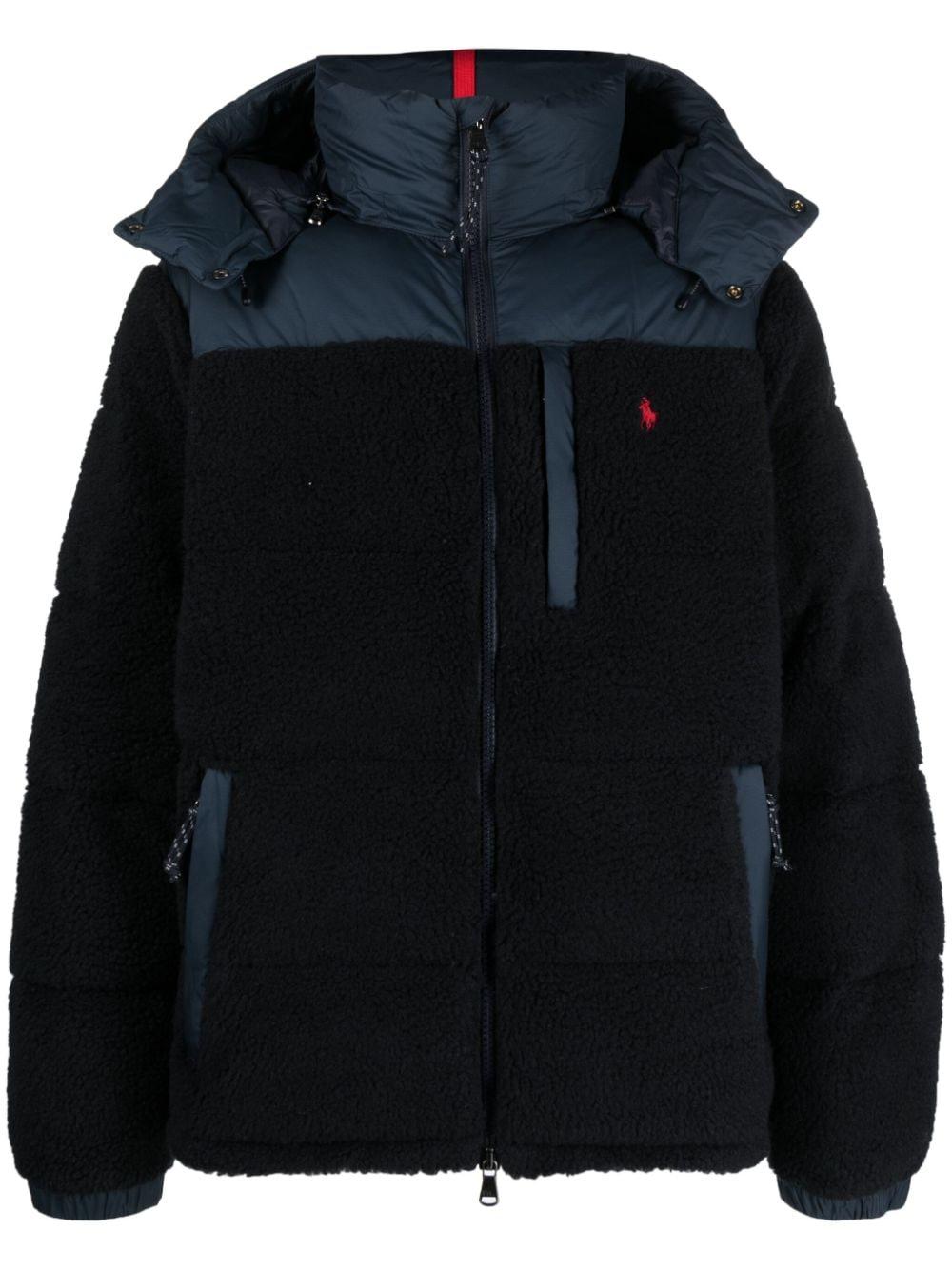 Mens Ralph Lauren black Polo Pony Puffer Jacket