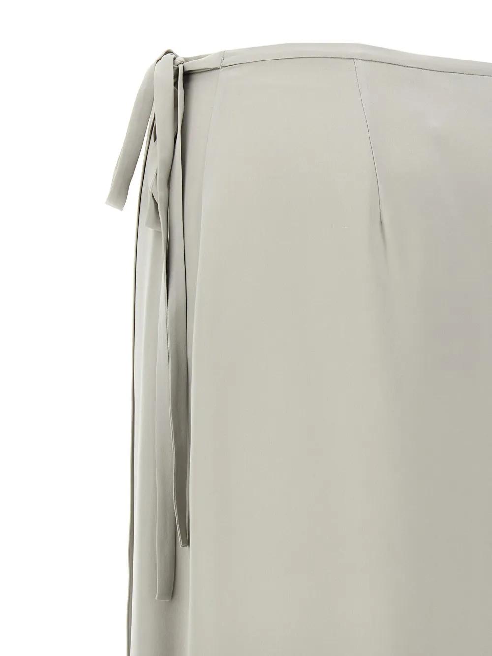 Theory Cl Tie Wrap Sk.Moder O1102303 in Gray | Lyst
