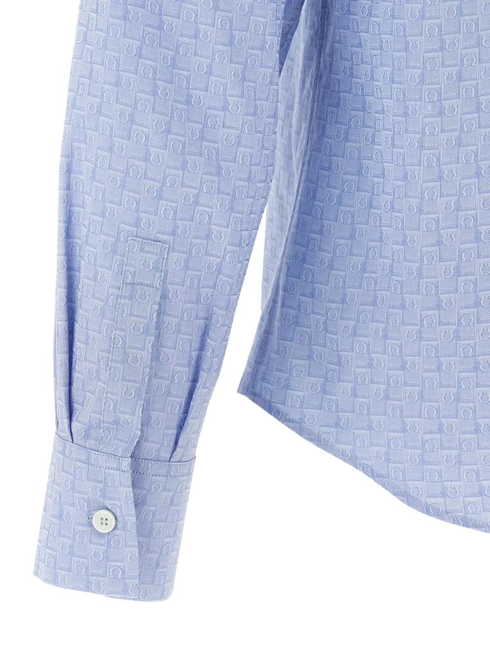 Salvatore Ferragamo シルク 長袖 シャツ 花鳥 金ボタン rhd183-003.jpg