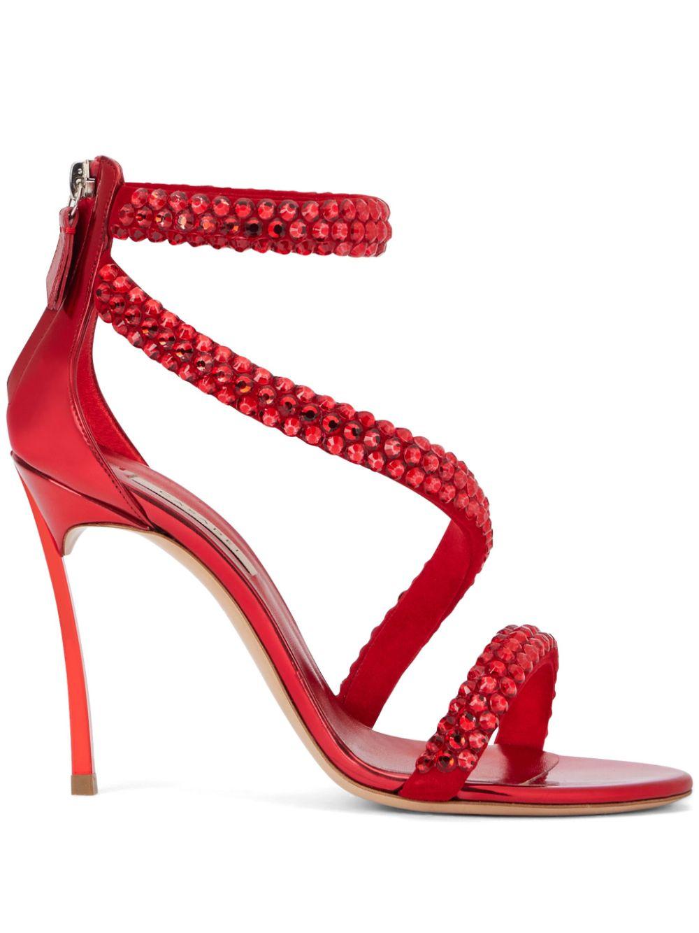 CASADEI カサディ ハイヒール サンダル 赤 CASADEI カサディ ハイヒール サンダル 赤 - メルカリ