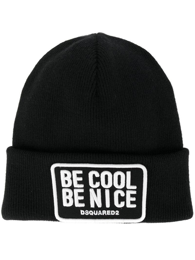 be cool be nice hat