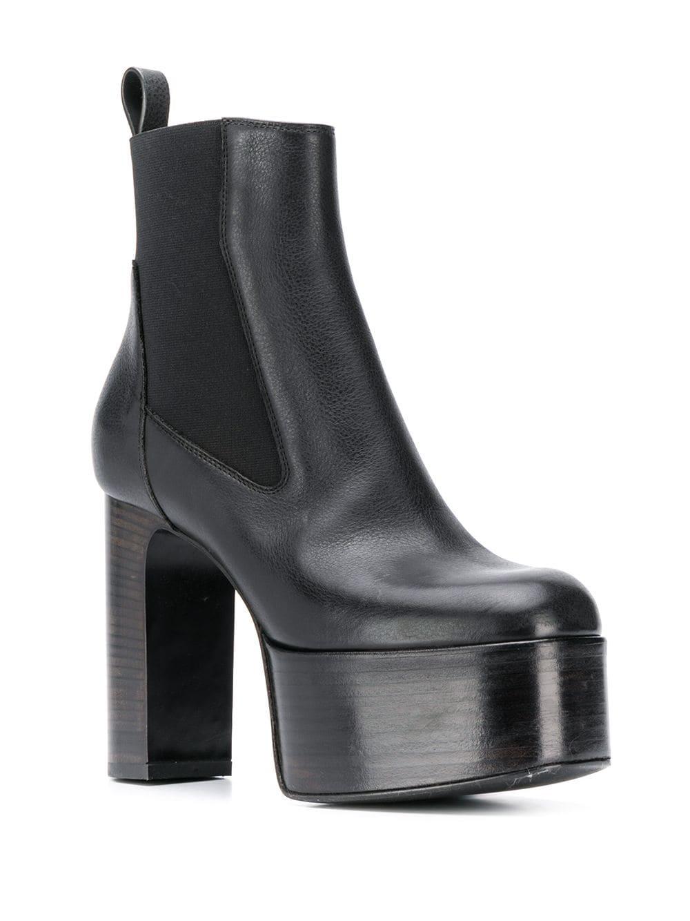 rick owens black kiss boots