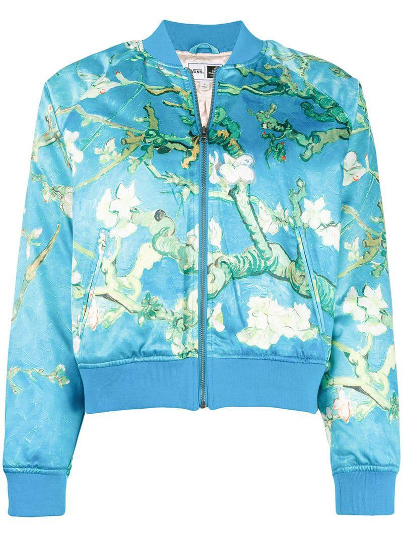 vans van gogh bomber jacket