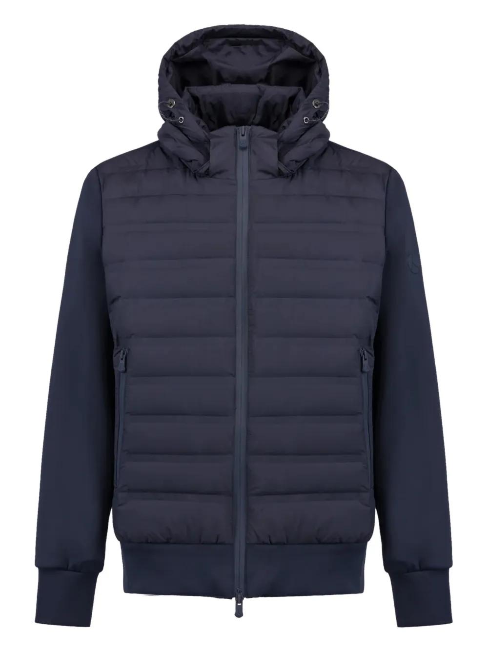 People Of Shibuya Hooded Padded Jacket in Blue for Men Lyst UK