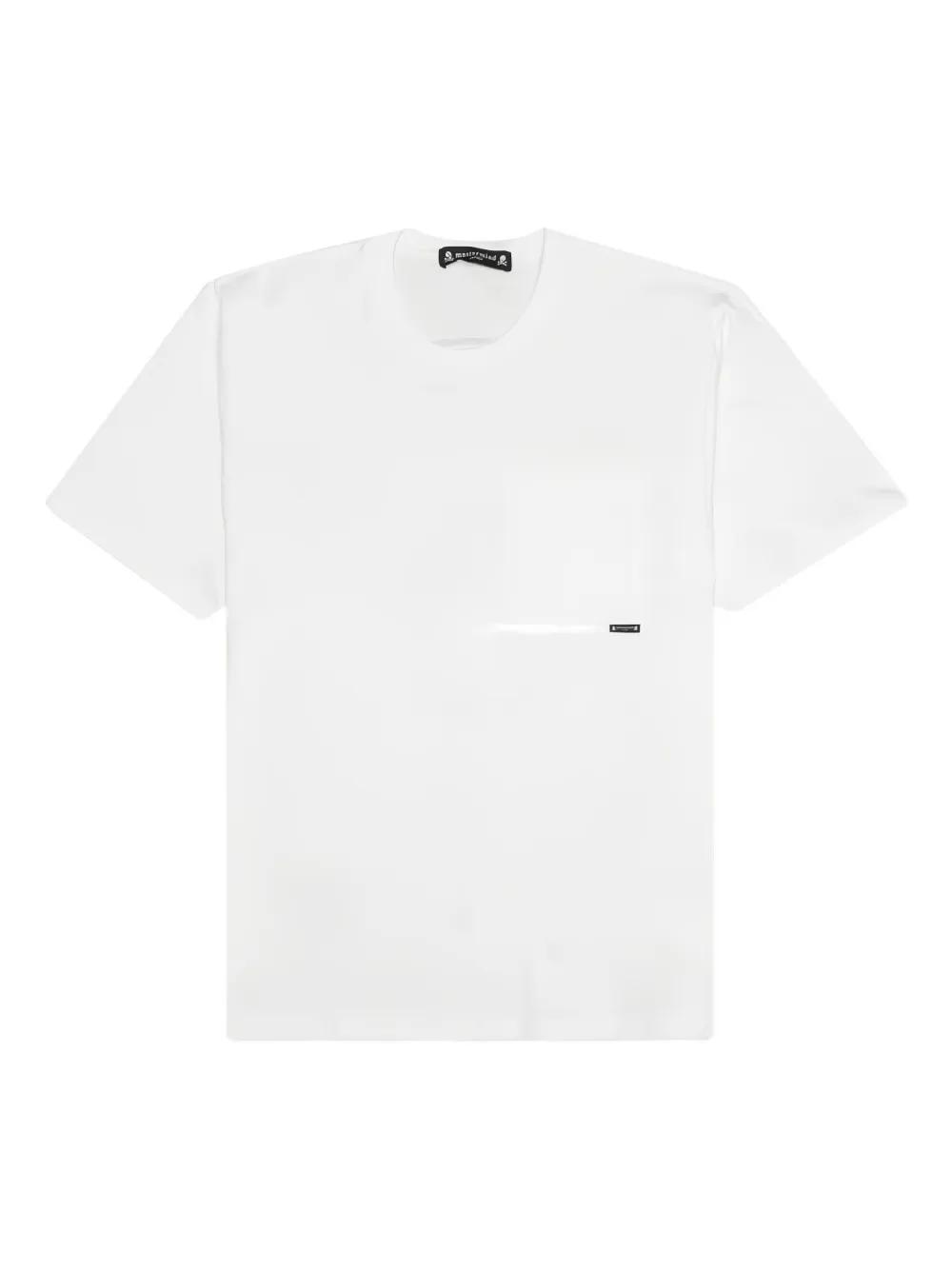 Tシャツ・カットソー MASTERMIND JAPAN UNIVERSITY T-SHIRT mastermind JAPAN Black Printed T-Shirt mastermind JAPAN