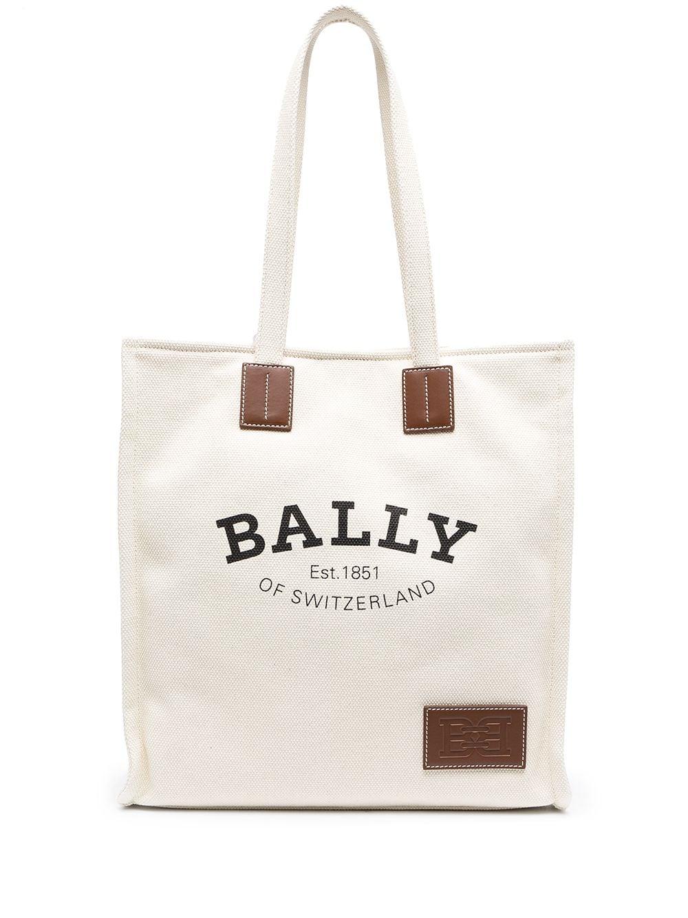 Bally Crystalia Logo-print Tote Bag | Lyst