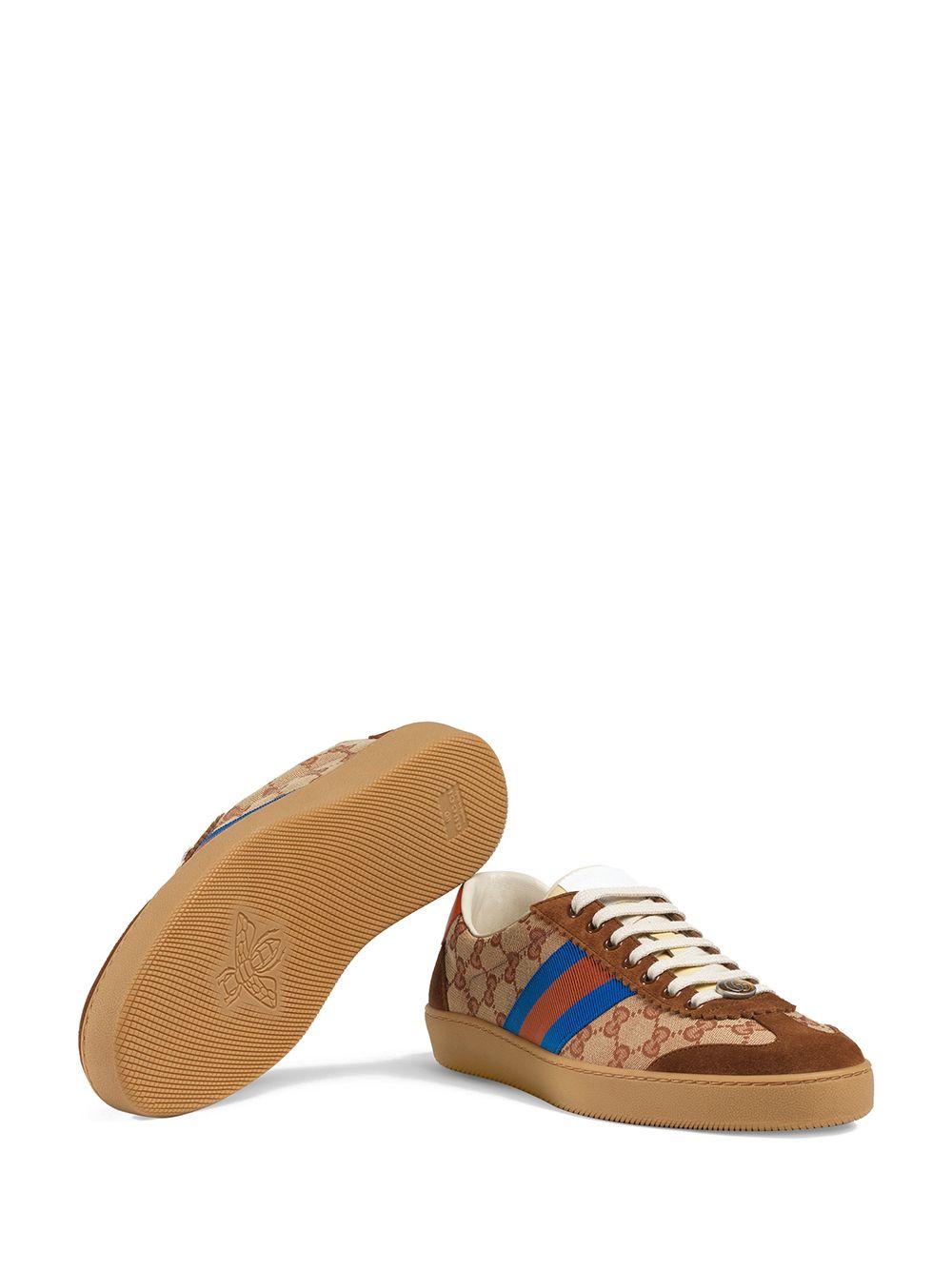 brown gucci trainers