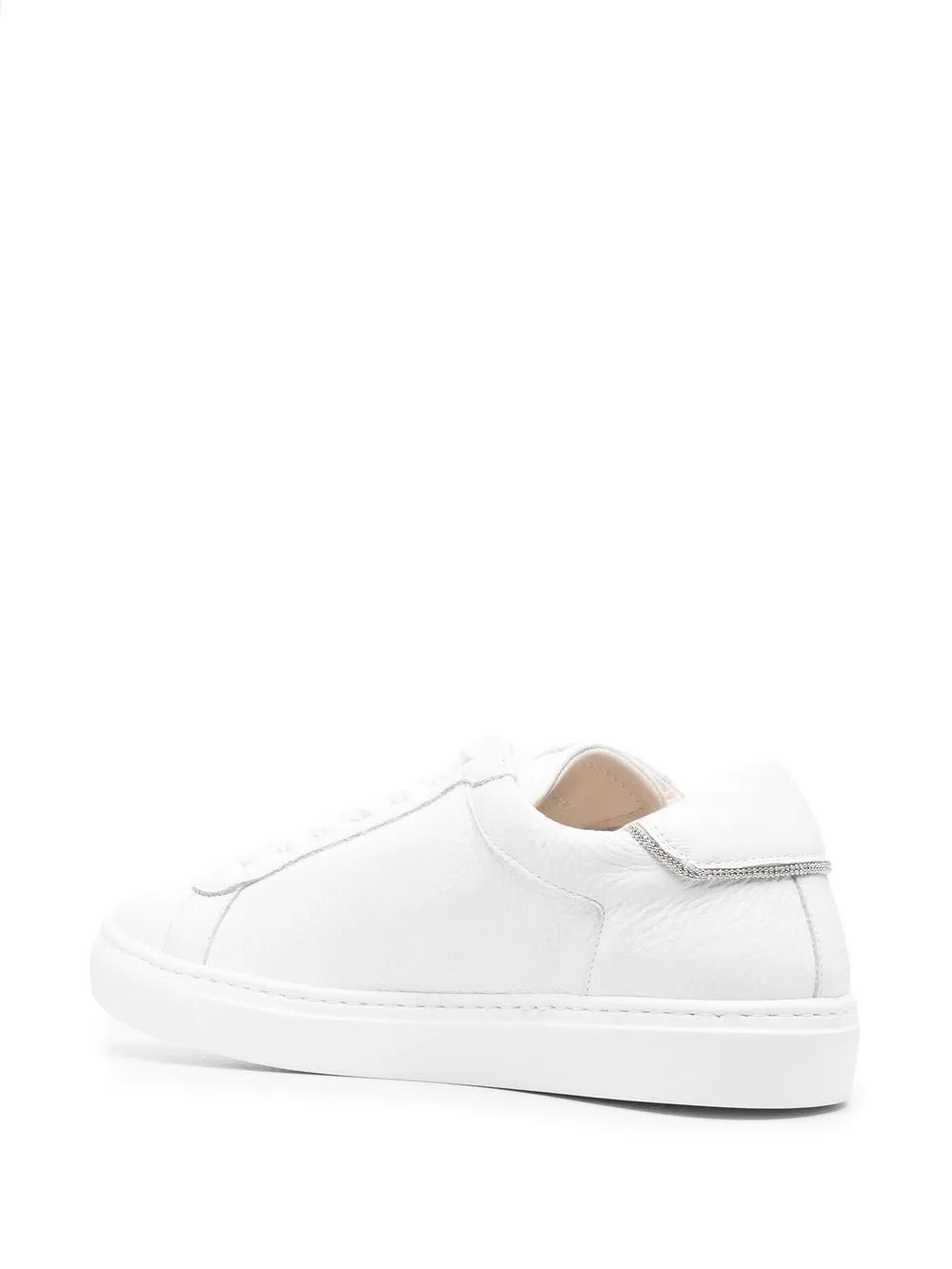 Fabiana Fillipi  Slip-On Canvas Sneakers in Black & White 9w Fabiana Filippi Canvas Sneakers In Butter | ModeSens main image 4