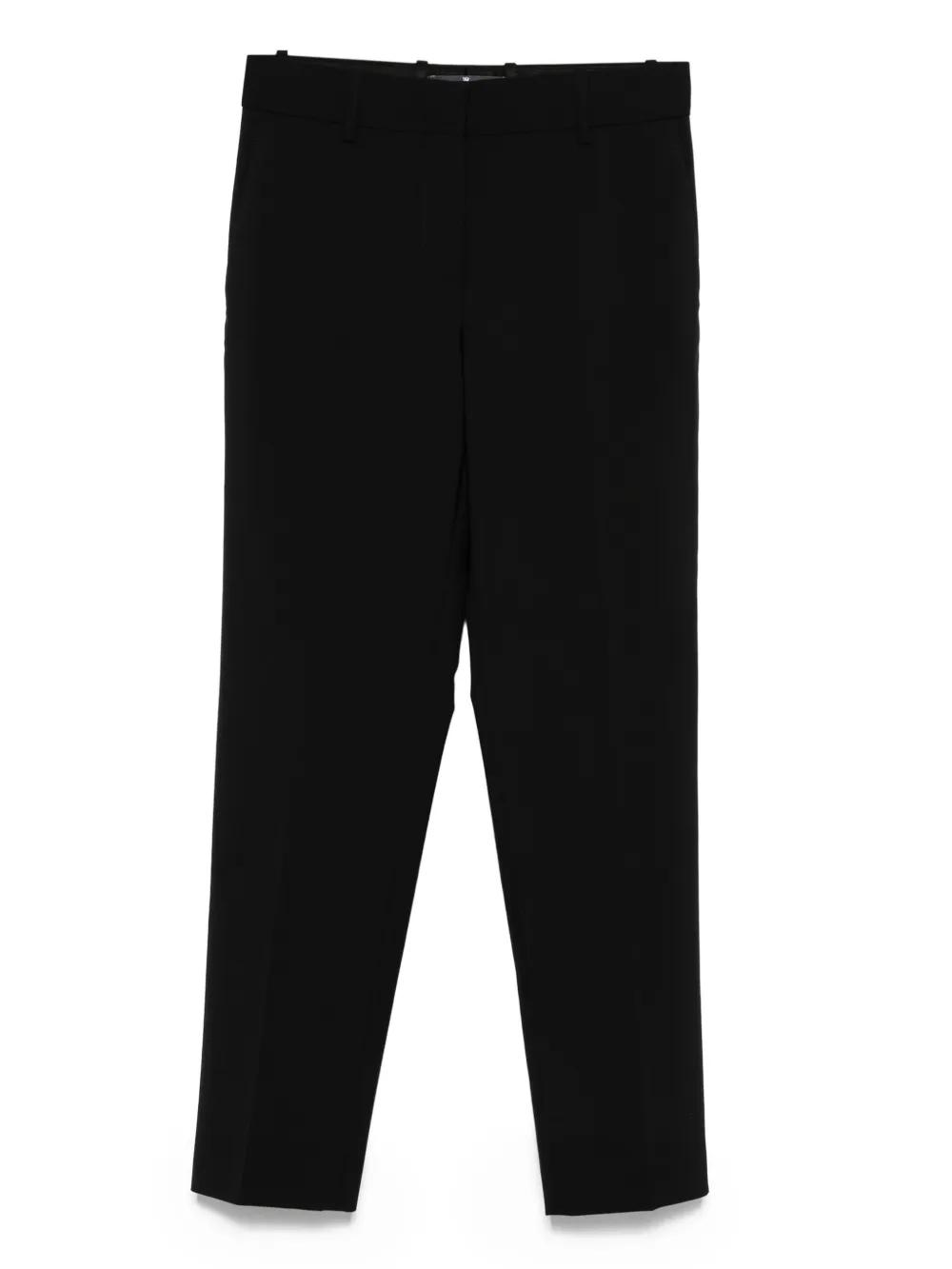 パンツ ERMANNO SCERVINO D466P300EMY_S4217 Trousers Tousers Ermanno Scervino Twill Trousers | Blue | FARFETCH