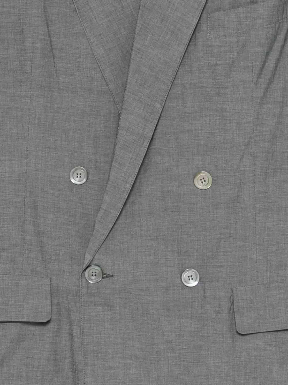 Magliano Double-Breasted Jacket in Gray for Men | Lyst
