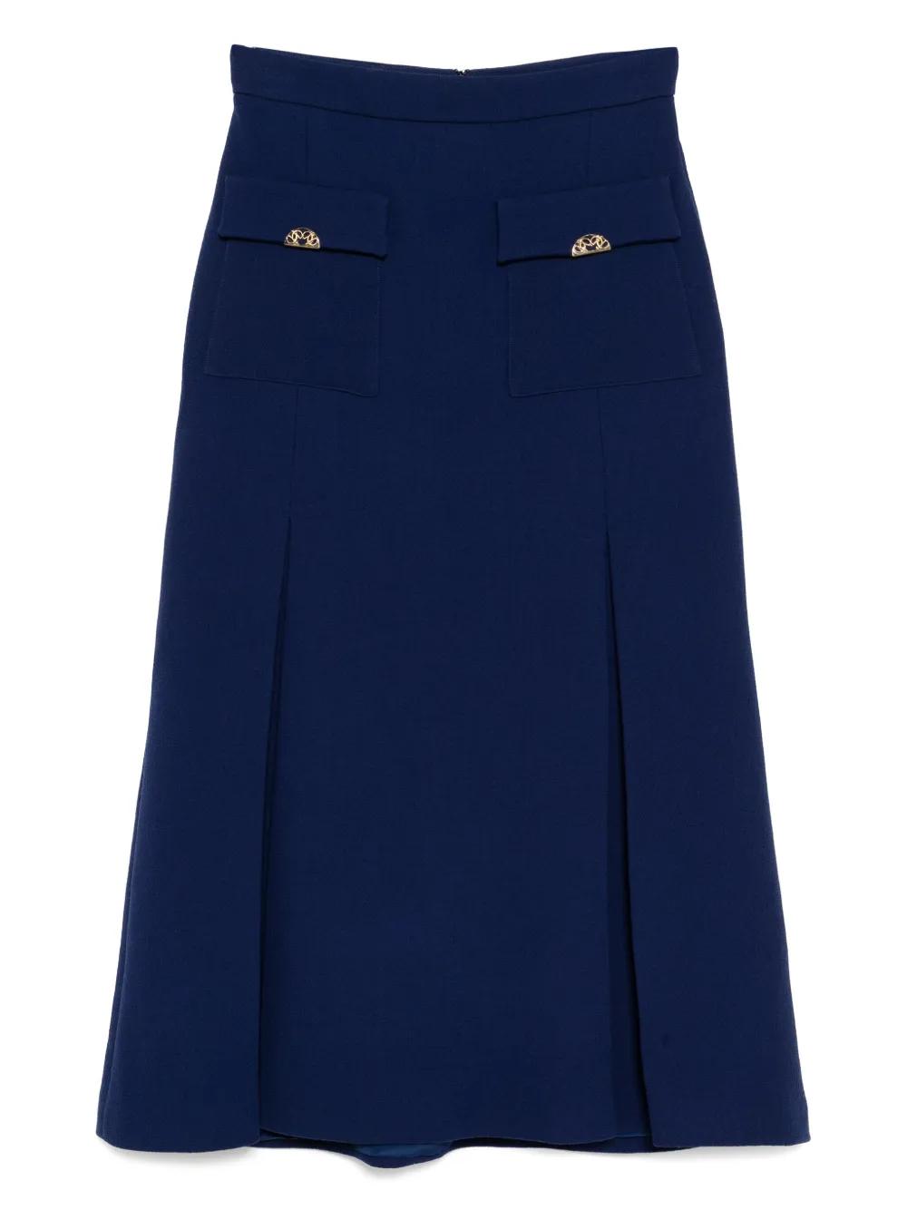 スカート Elie Saab Cut-out knit skirt Cut-Out Knit Skirt – ELIE SAAB
