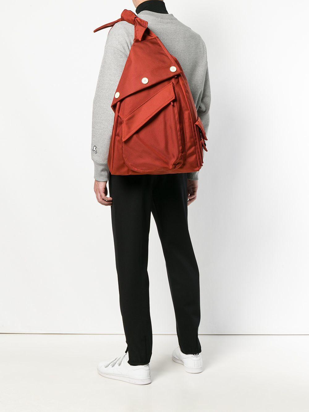 Eastpak Synthetic X Raf Simons Organized Sling Backpack in Yellow 