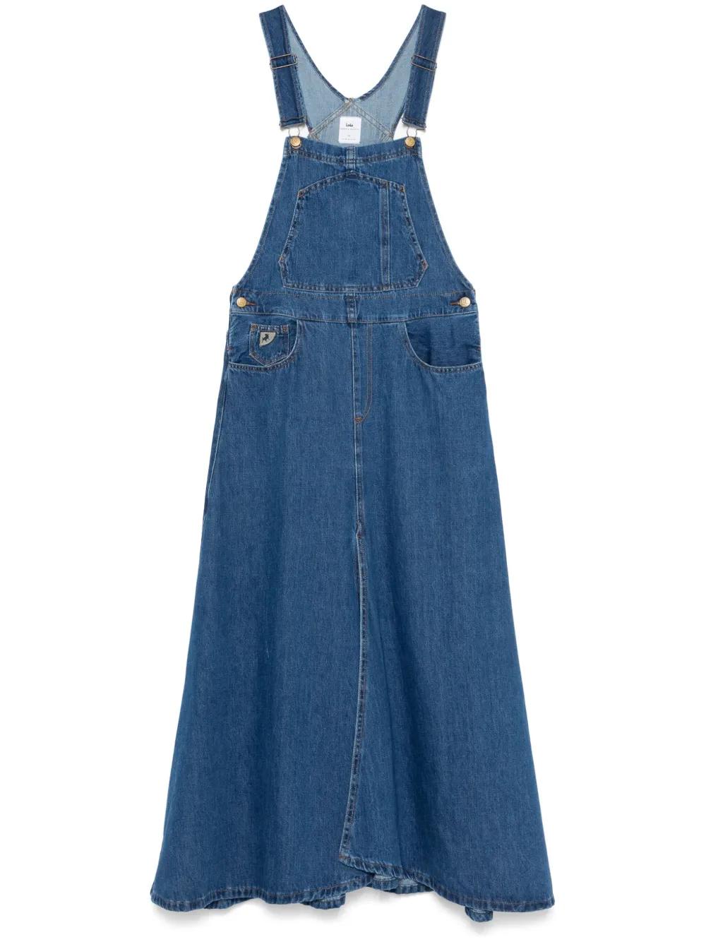 Lois Bonding Dress in Blue | Lyst