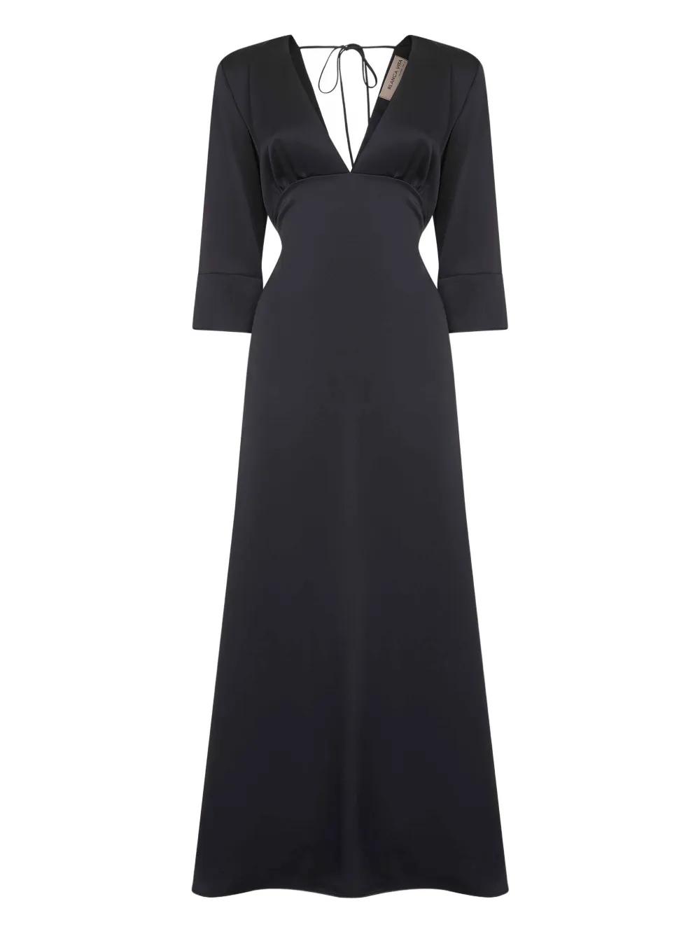 オールインワン・サロペット Blanca Vita Midi Shirt Dress With Belted Waist And Elegant Blanca Vita Striped Cotton And Silk Allia Midi Shirt Dress