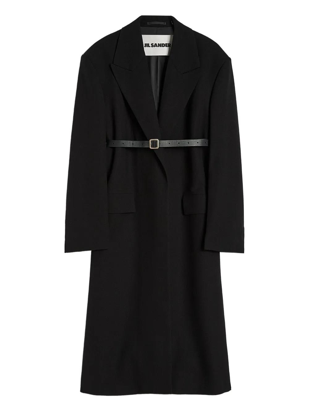 【関税＆送料込み】Jil Sander Wintercoat UNIQLO +J Jil Sander Wrap Long Coat Women Size JP S/ US XS