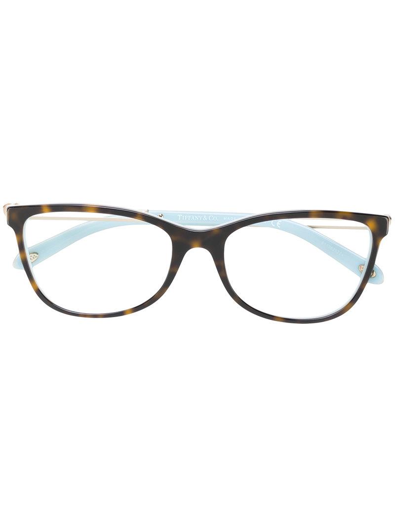 tiffany and co tortoise shell eyeglasses