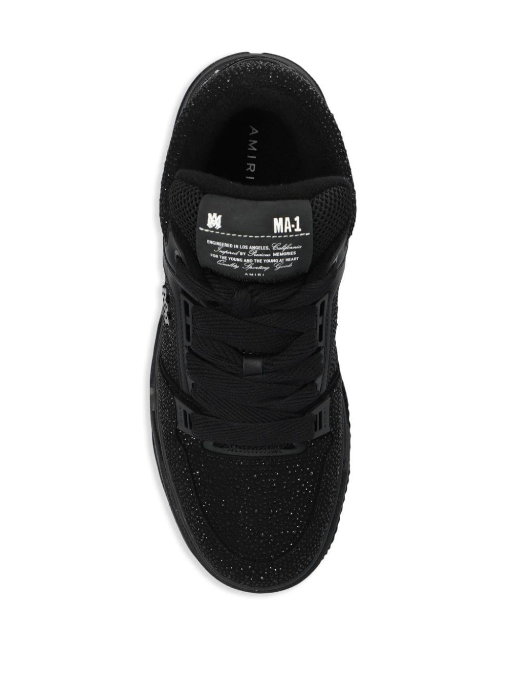 メンズ Amiri Crystal Ma-1 スニーカー ブラック | Lyst