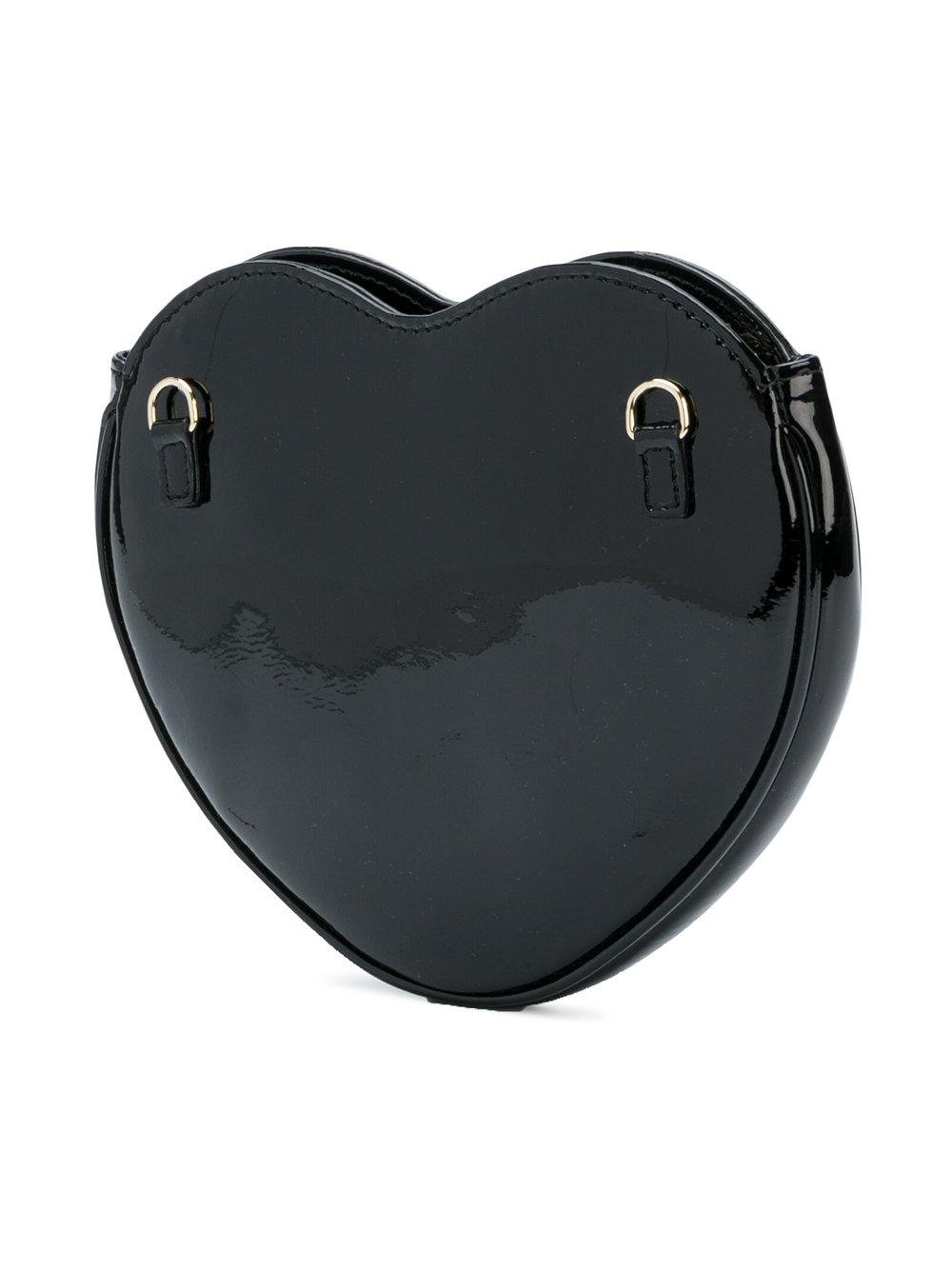 Vivienne Westwood Leather Heart-shaped Crossbody Bag in Black - Lyst
