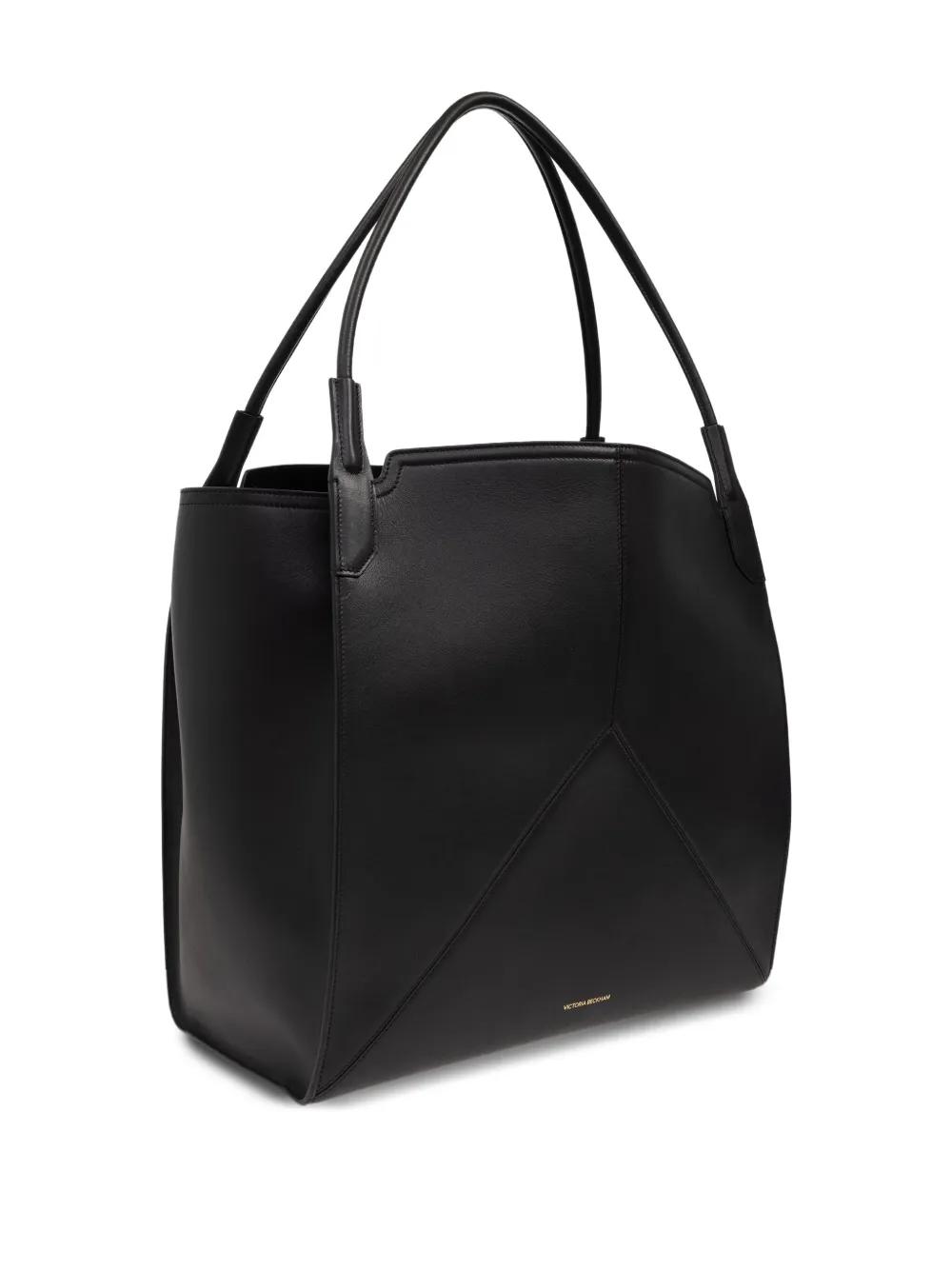 【Victoria Beckham】ビクトリアレザートートバッグ Victoria Top Handle Bag In Burgundy Leather – Victoria