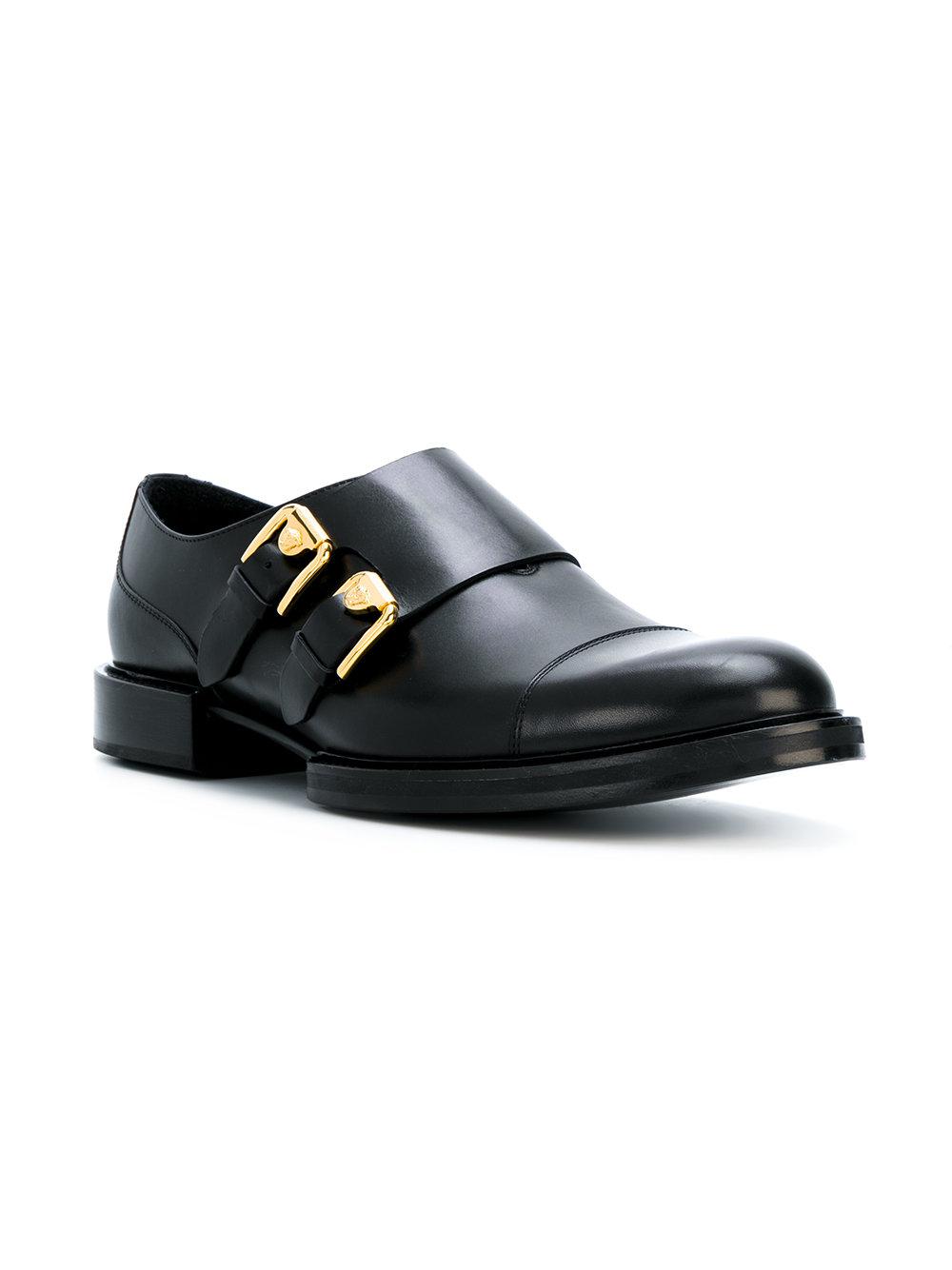 versace monk strap shoes