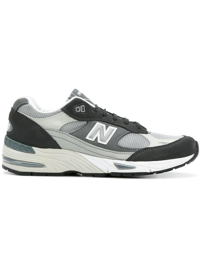 New Balance Leather 911 Made In Uk Sneakers in Grey (Gray) for Men ... خزانة بلاستيك