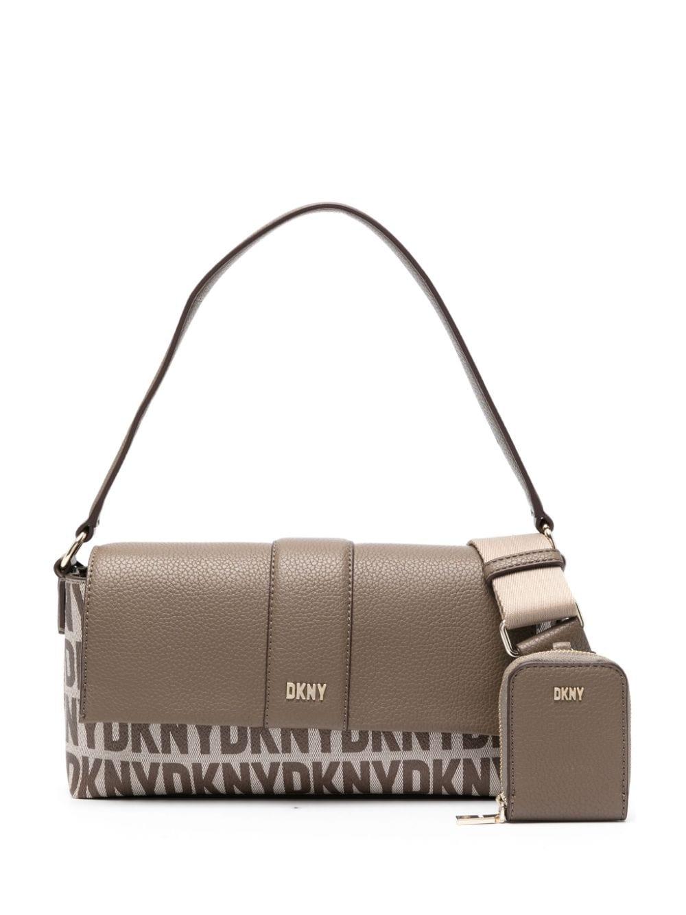 DKNY Brown Shoulder Bags