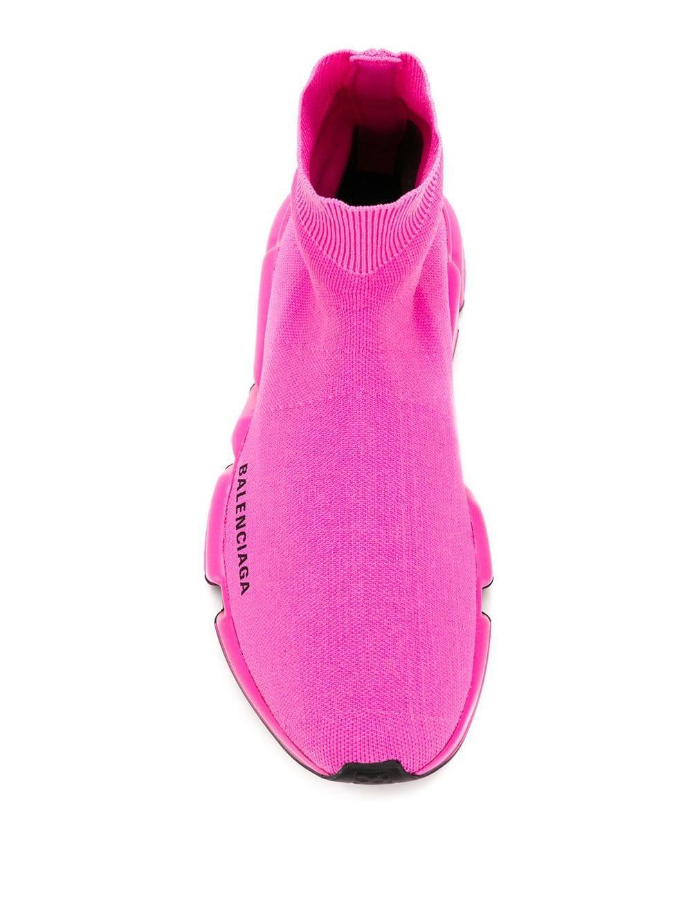 balenciaga sock shoes pink