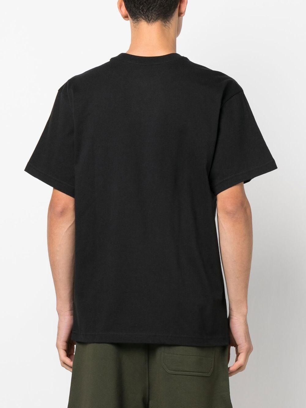 The North Face X Kaws Logo Print Cotton T-shirt in Black for The North Face X Kaws Logo Print Cotton T-shirt in Black for