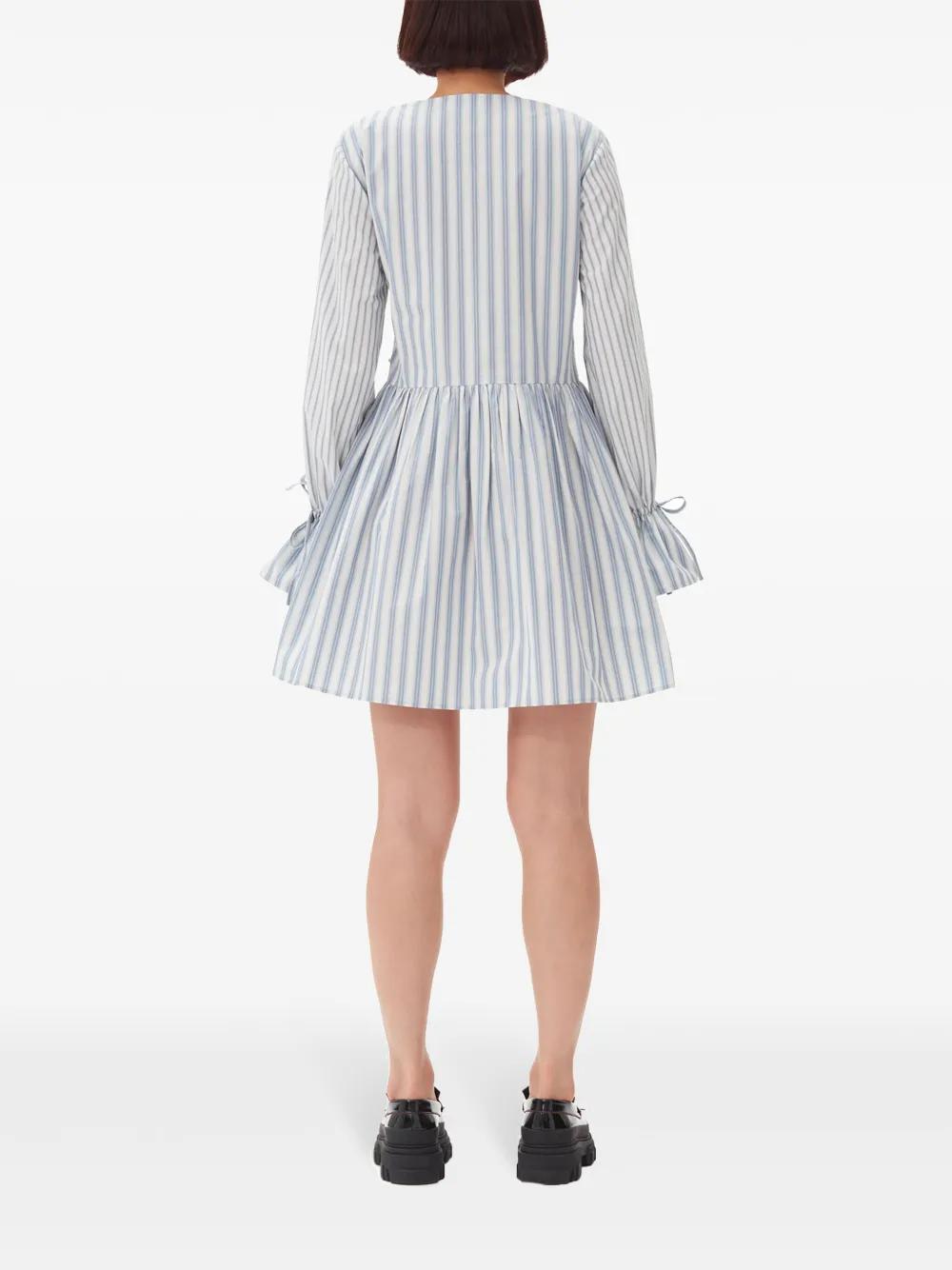 Ganni Striped Dresses for Women | Lyst