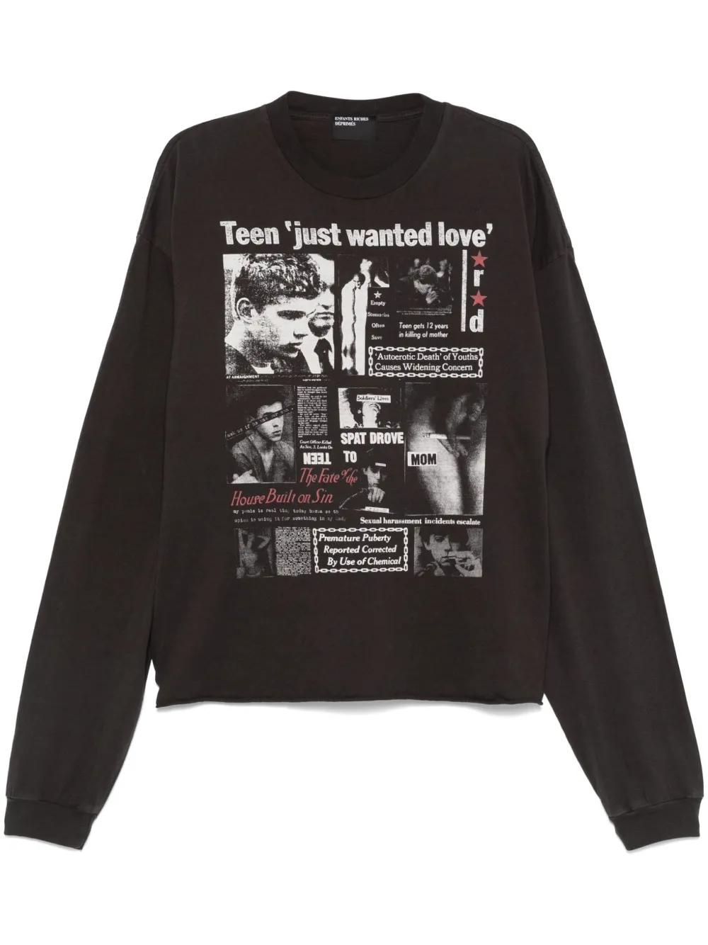 Enfantsrichesdeprimes ロンT メンズ Enfants Riches Deprimes Tシャツ (長袖) | オンラインセールは