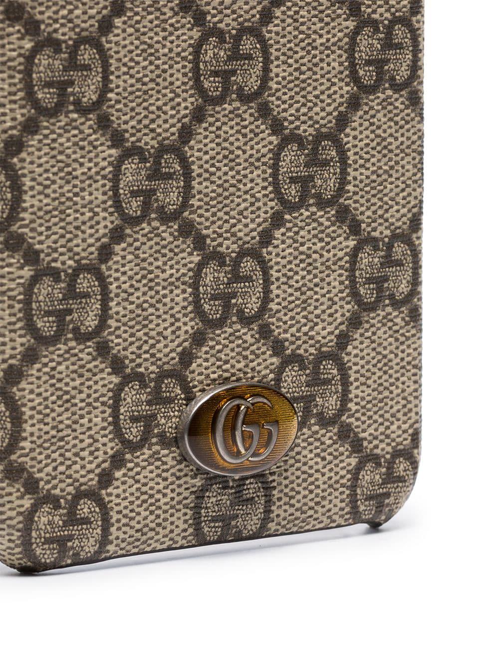 Gucci Beige Monogram Iphone 8 Plus Case Lyst