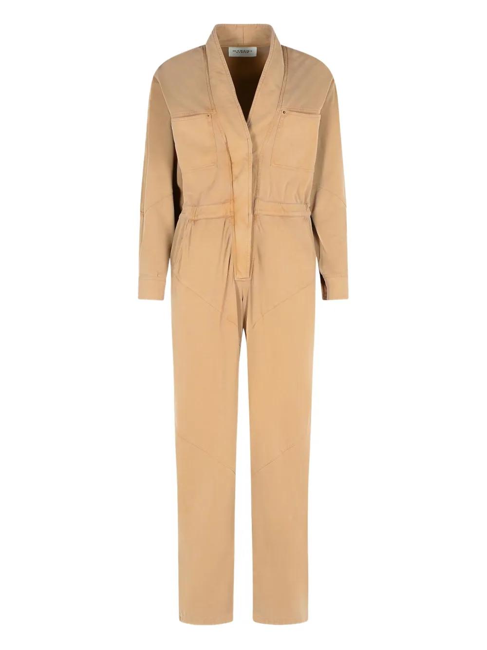 オールインワン・サロペット ISABEL MARANT Light Pink Cotton Irianna Jumpsuit Isabel Marant Light Pink Cotton Irianna Jumpsuit | italist