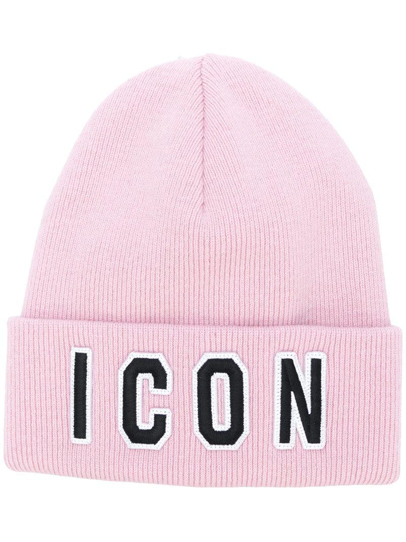 dsquared icon beanie