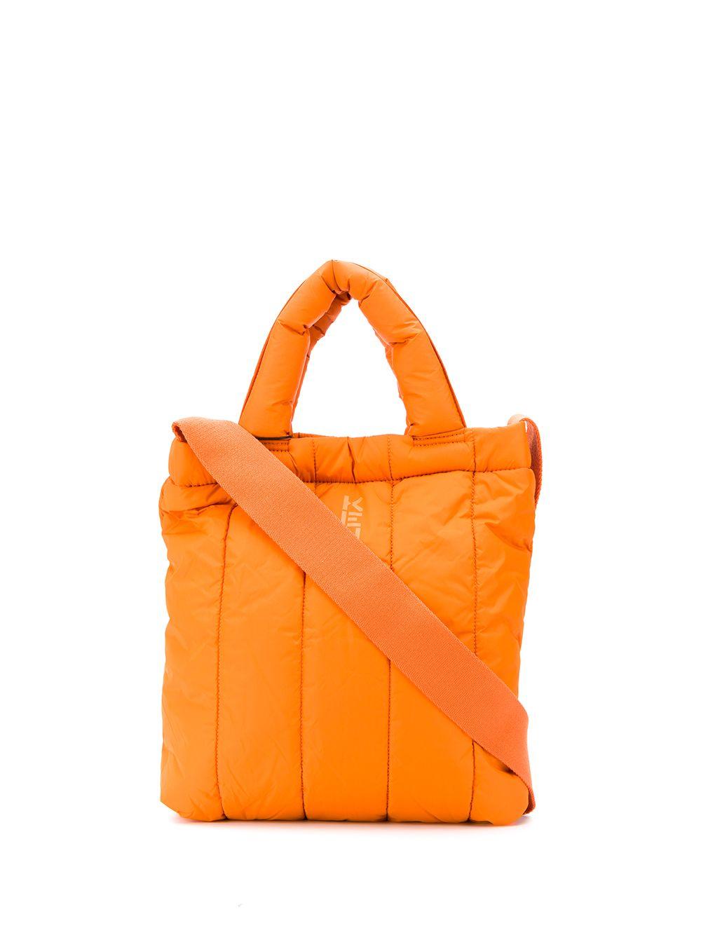 Sac cabas matelassé à logo imprimé KENZO en coloris Orange | Lyst