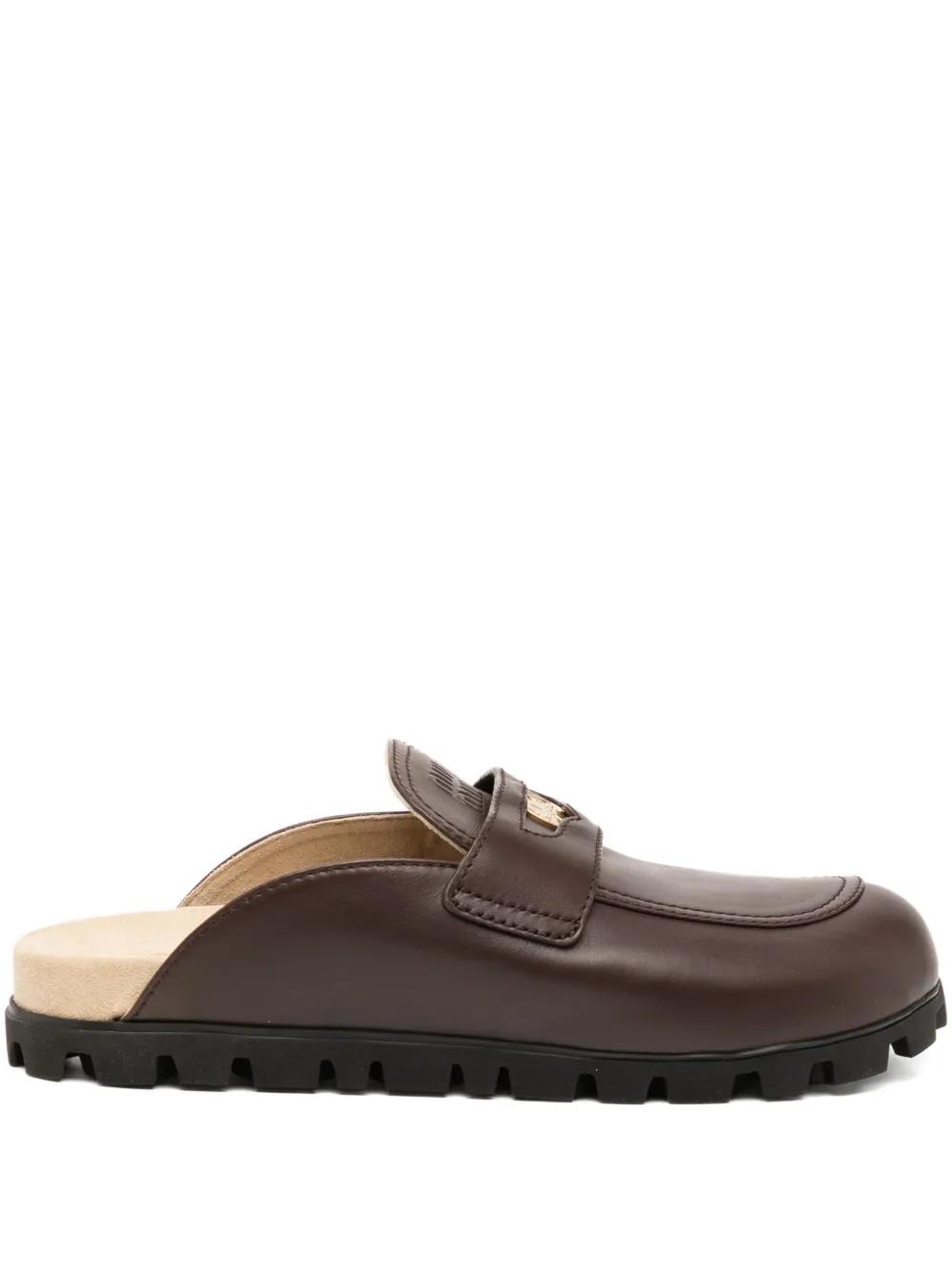 Miu Miu Mule shoes for Women | Online Sale up to 60% off | Lyst
