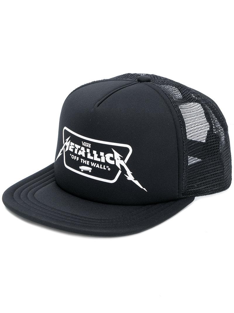 Vans Synthetic Metallica Cap in Black for Men - Lyst