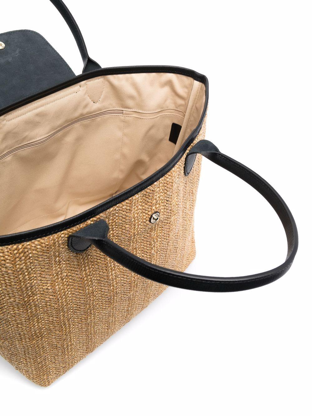 Longchamp Le Pliage Paille Tote Bag | Lyst