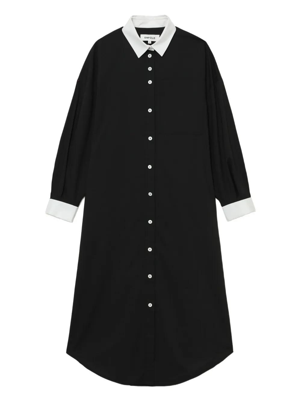 Knee-Length Shirt Dress Style 252186 | 1ère Avenue