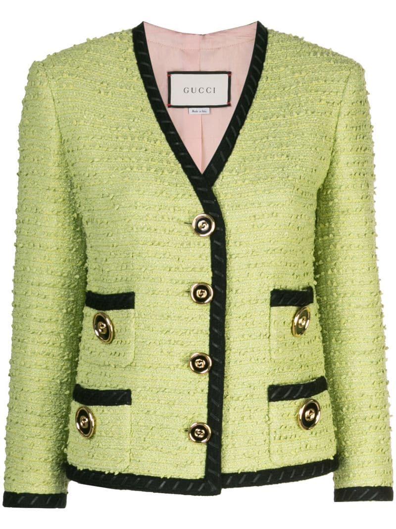 gucci tweed jacket