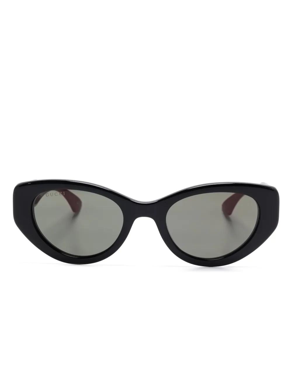 GUCCI キャットアイ サングラス ブラック グッチ キャットアイフレーム サングラス おすすめ | GUCCI公式
