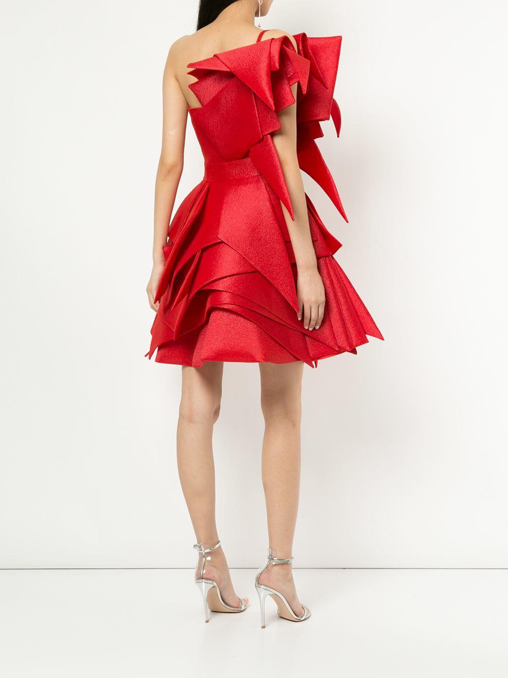 Origami Cocktail Dress