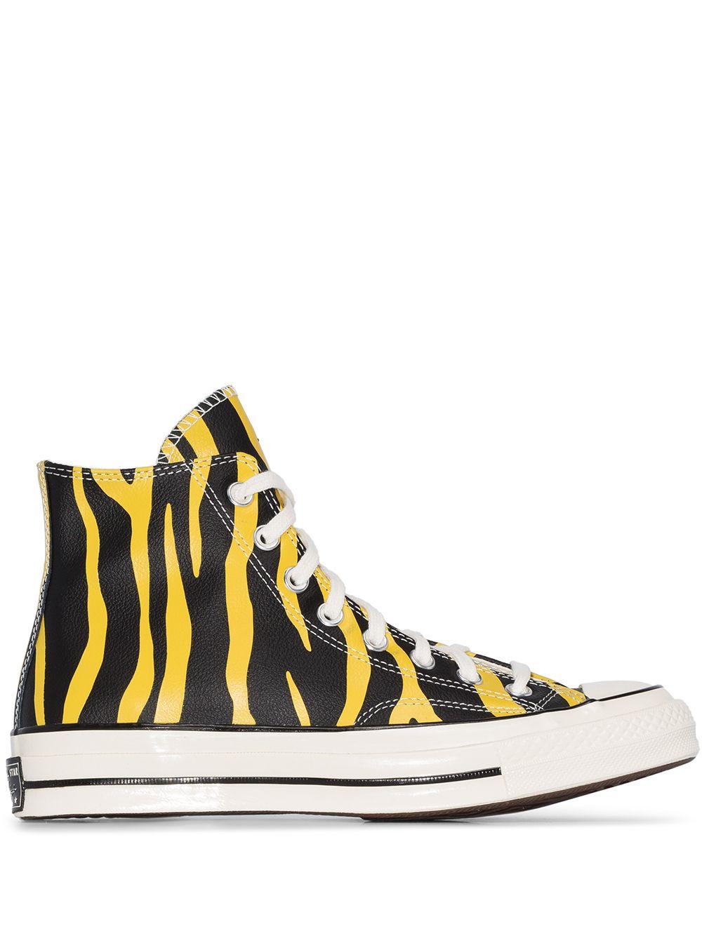 Converse Chuck 70 Tiger High Top Sneakers in Black | Lyst