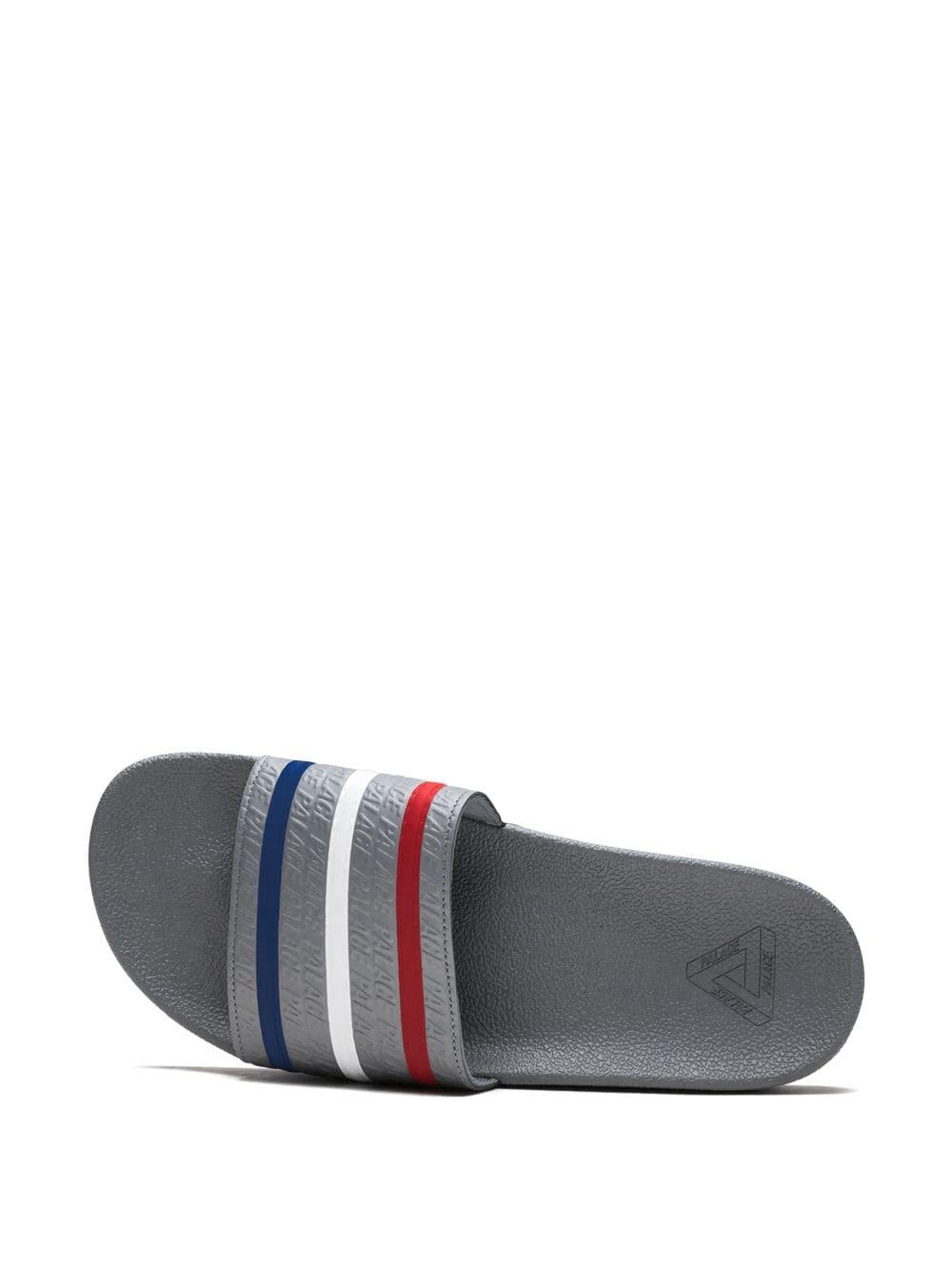 adidas Synthetic X Palace Adilette Sliders in Grey (Gray) for Men - Lyst