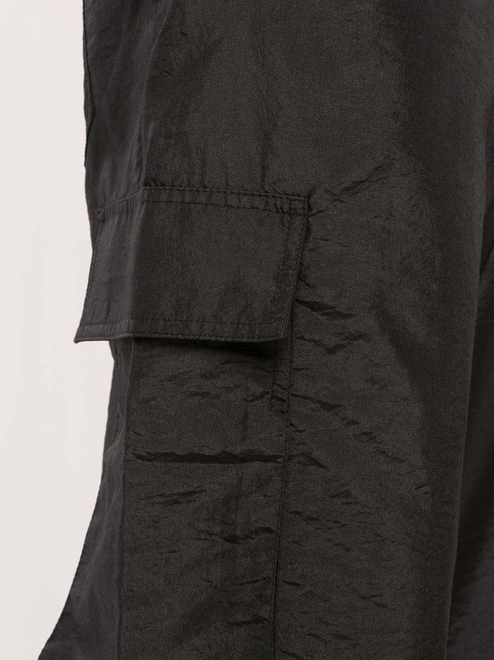 tibi nylon cargo pant
